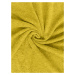 Prostěradlo Froté Lux 180x200 cm žlutá