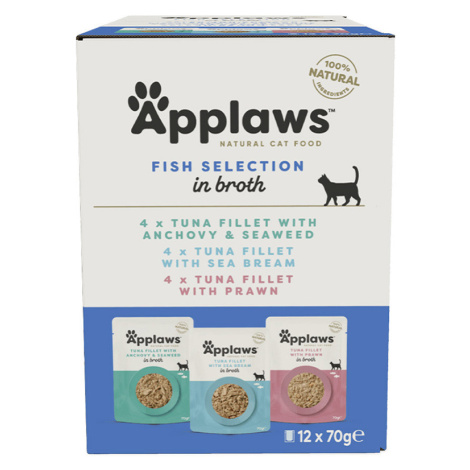 Applaws Cat Multipack Ryby kapsička 12x70 g