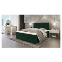SFAB Kontinentální čalouněná postel MERCURY (160x200 cm) Barva látky: RIVIERA 38
