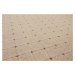 Condor Carpets AKCE: 90x193 cm Metrážový koberec Udinese béžový new - neúčtujeme odřezky z role!