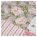 4Home Přehoz na postel Pink Rose Patchwork