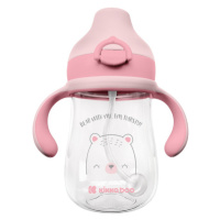 KIKKABOO - Hrnek se silikonovým pítkem 300ml 6m+ Bear with me Pink