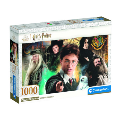 Clementoni 39787 - Puzzle 1000 Harry Potter 2