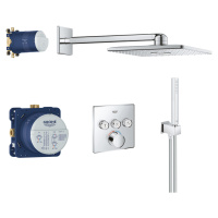 Grohe SmartControl Perfect - Sprchový set s baterií pod omítku, 310 mm, 2 proudy, chrom 34712000