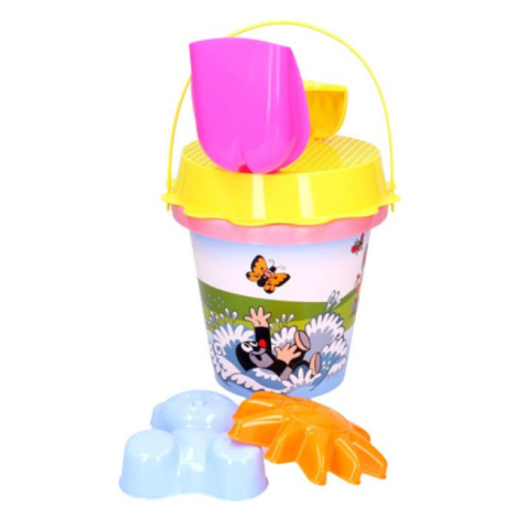 Sada na písek Krtek 1,5 L růžová - 98-W013251 Wiky