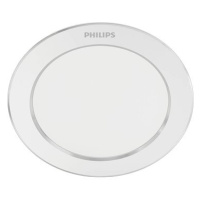 Philips DIAMOND podhledové LED svítidlo 3,5 W, 300 lm, 2700 K, 9,5 cm, kulaté, IP20, bílé