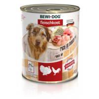 Bewi-Dog konzerva čisté maso bohaté na drůbeže 400 g