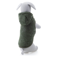 Vsepropejska Klon zimní bunda pro psa Barva: Tmavě zelená, Délka zad (cm): 37, Obvod hrudníku: 4