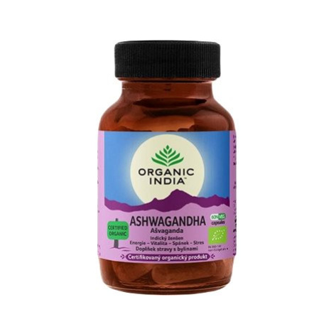 Organic India Ašvaganda - BIO 60 kapslí