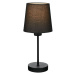 BRILONER Stolní lampa, 31,4 cm, max. 25 W, černá BRILO 7024-015