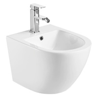 MEREO Bidet závěsný kapotovaný, 495x365x330, keramický, bílý VSD82B