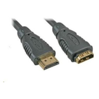 PREMIUMCORD Kabel prodlužovací HDMI - HDMI 1m, zlacené konektory