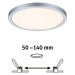 PAULMANN LED vestavné svítidlo Areo VariFit IP44 kruhové 175 13W 3.000K matný chrom 930.34