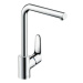 Dřezová baterie Hansgrohe Focus M41 s otočným ramínkem chrom 31817000