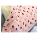 Vsepropejska Sweet růžová bunda pro psa se srdíčky Barva: Růžová, Délka zad (cm): 20, Obvod hrud