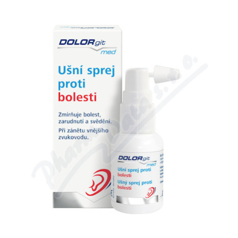 DOLORgit med ušní sprej proti bolesti 20ml