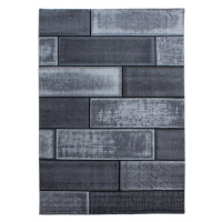 Ayyildiz koberce Kusový koberec Plus 8007 black - 80x150 cm