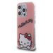 Zadní kryt Hello Kitty IML Daydreaming Logo pro Apple iPhone 15 Pro, růžová