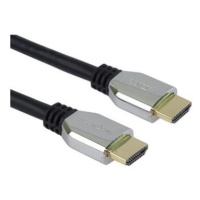 PremiumCord ULTRA HDMI 2.1 High Speed + Ethernet kabel 8K@60Hz 3m zlacené