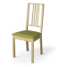 Dekoria Potah na sedák židle Börje, zelená, potah sedák židle Börje, Living Velvet, 704-78