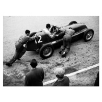 Fotografie Grand Prix Car Racing, 1950, 40x30 cm