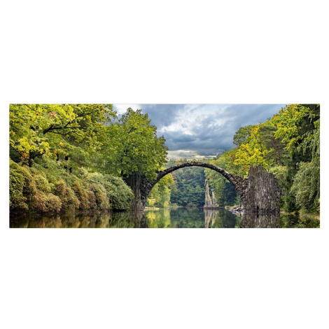 MP-2-0060 Vliesová obrazová panoramatická fototapeta Arch bridge + lepidlo Zdarma, velikost 375  Dimex - ČR