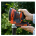 BLACK+DECKER BDCROS18 (1x1,5Ah) aku excentrická bruska 125mm