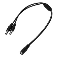 Kabel pro LED pásek rozbočovací - 2x vidlice, zásuvka