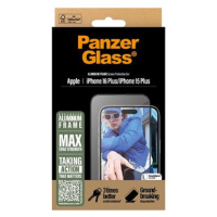 PanzerGlass Aluminum Apple iPhone 16 Plus/15 Plus s instalačním rámečkem