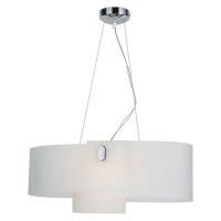 ACA Lighting závěsné svítidlo opálové sklo DOUBLE W15321