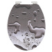 Eisl Wc sedátko Grey Steel MDF HG se zpomalovacím mechanismem SOFT-CLOSE 80523GreySteel