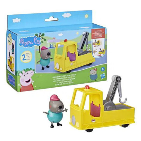 Hasbro PRASÁTKO PEPPA TAŽNÝ VŮZ DĚDY PSA