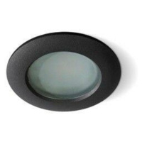 Koupelnové stropní zápustné bodové svítidlo AZzardo Emilio black AZ0809 MR16/GU10 1x50W IP54 9cm
