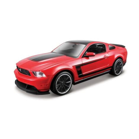 Maisto - Ford Mustang Boss 302, červená, assembly line, 1:24