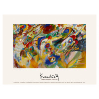 Obrazová reprodukce Composition VII (Vintage Abstract) - Wassily Kandinsky, (40 x 30 cm)