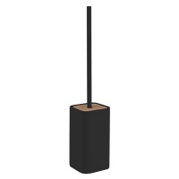 NINFEA WC štětka na postavení, černá/bambus 133314