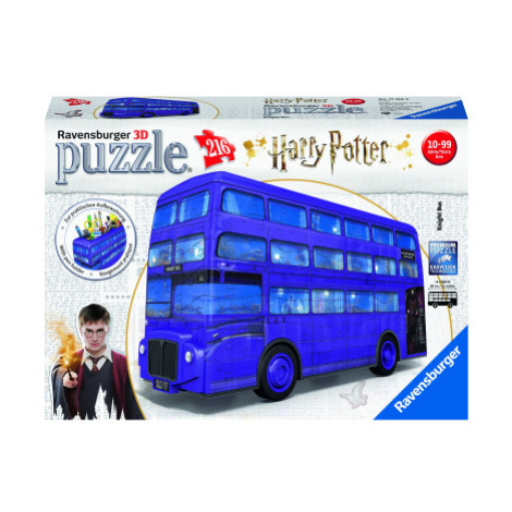 Puzzle 3D Harry Potter Rytířský autobus 216 dílků RAVENSBURGER