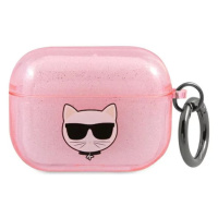 Karl Lagerfeld KLA3UCHGP AirPods 3 cover pink Glitter Choupette (KLA3UCHGP)