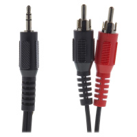 SAV 104-050 3,5jack - 2xRCA M P SENCOR