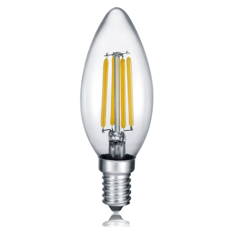 Trio Lighting LED svíčka E14 4W filament 2700K stmívací vypínač