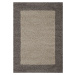 Kusový koberec Life Shaggy 1503 taupe 60x110 cm