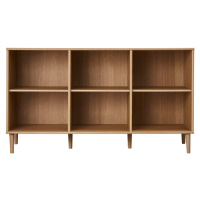 Knihovna v dekoru dubu v přírodní barvě 133x75 cm Mistral – Hammel Furniture