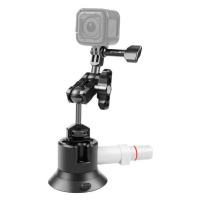 Držák na čelní sklo auta s pumpičkou Puluz pro GOPRO Hero, DJI Osmo Action PU845B