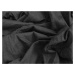 2x povlečení z mikrovlákna WIMPLE šedé + prostěradlo jersey 180x200 cm tmavě šedé