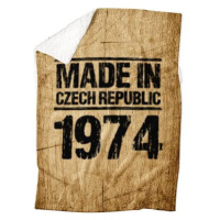 IMPAR Beránková deka Made In - 1974