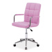 Kancelářská židle SIGQ-022 růžová