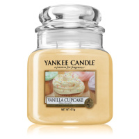 Yankee Candle Massachusetts USA Vonná svíčka Yankee Candle Vanilla Cupcake Classic Střední 411g