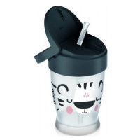 LOVI - Můj hrníček se slámkou Salt&Pepper Junior 250 ml