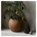 Závěsné vánoční ozdoby v sadě 4 ks Broste CHRISTMAS MIX - hnědé