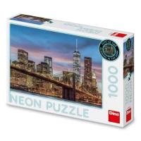 Dino Puzzle New York neon 1000 dílků